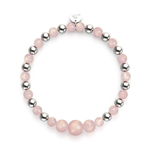 Seiden-Hibiskus | Traumlandschaft Opal-Kaskaden-Armband